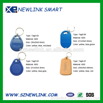 Alibaba china waterproof proximity smart rfid em chip keyfob with low price for access control (free samples)